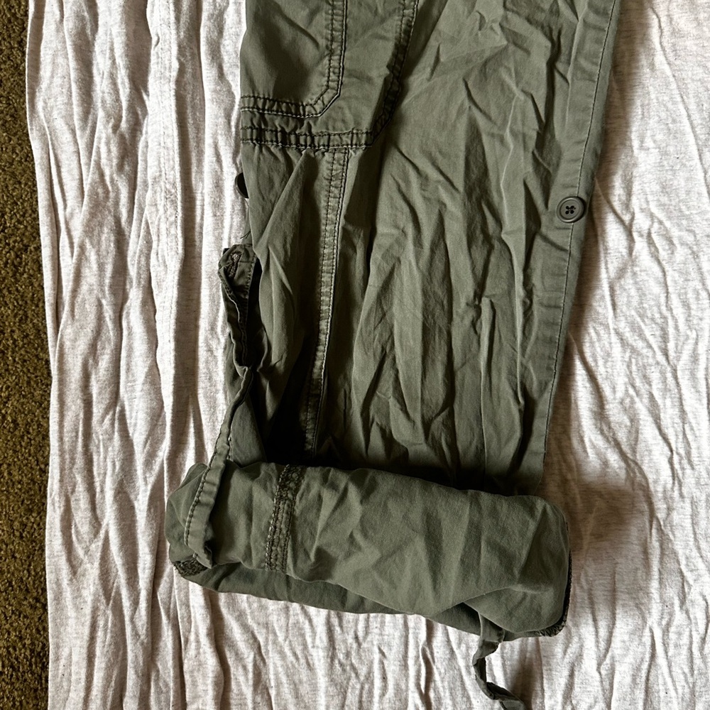 Olive green cargo pants - Picture 5 of 6